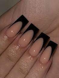 Black-French-Tip-Nails-7 (1)