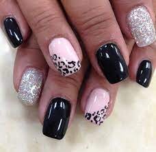 Black-Nails-with-Hot-Animal-Print-3