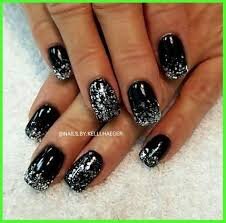 Black-Wedding-Nail-Idea-6