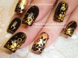 Black-Wedding-Nail-Idea-8