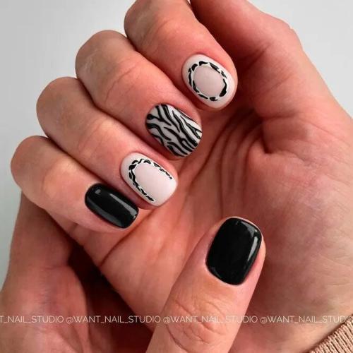 Black-and-Nude-Nail-Design-Ideas-4