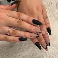 Black-and-Nude-Nail-Design-Ideas-7