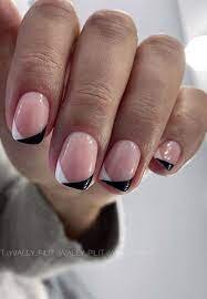 Black-and-White-French-Tip-Nails-6