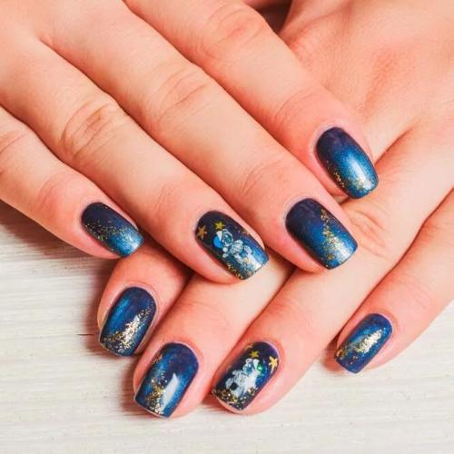 Blasting-Nail-Combination-Glitter-Stars-1