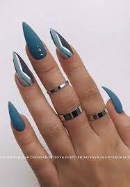 Blue-Abstract-Stiletto-Nails-2
