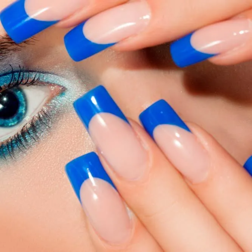 Blue-French-Nails-Designs-1