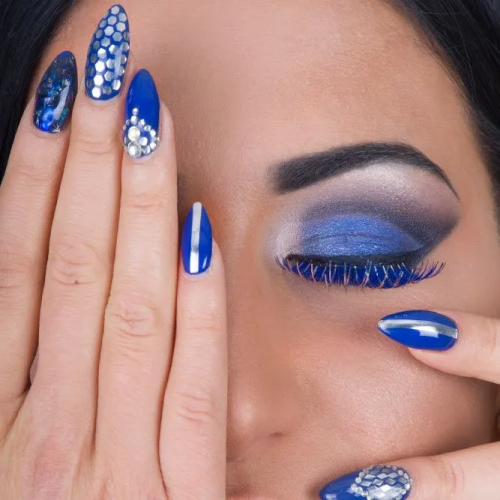 Blue-and-Silver-Nail-Art-2