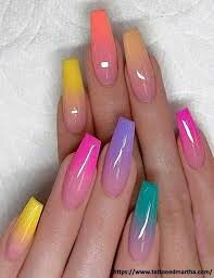 Bright-Colored-Ombre-Nail-Designs-5