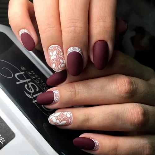 Burgundy-Lace-Nail-Art-1