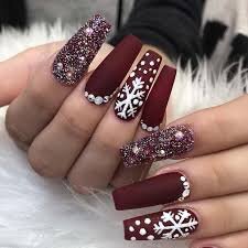Burgundy-Lace-Nail-Art-4