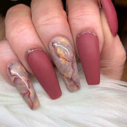 Burgundy-Matte-Long-Nails-3