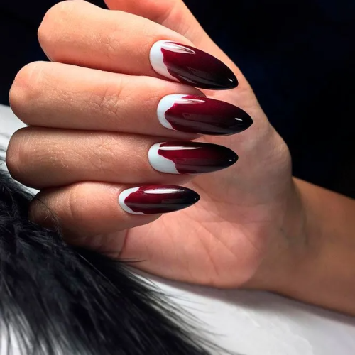 Burgundy-Ombre-Nails-2