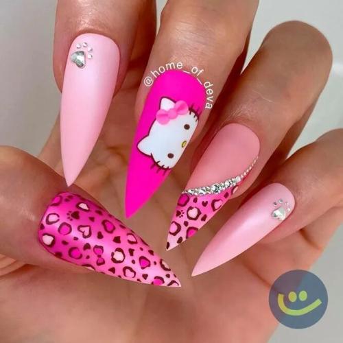 Cartoons-Pointy-Nails-Design-1