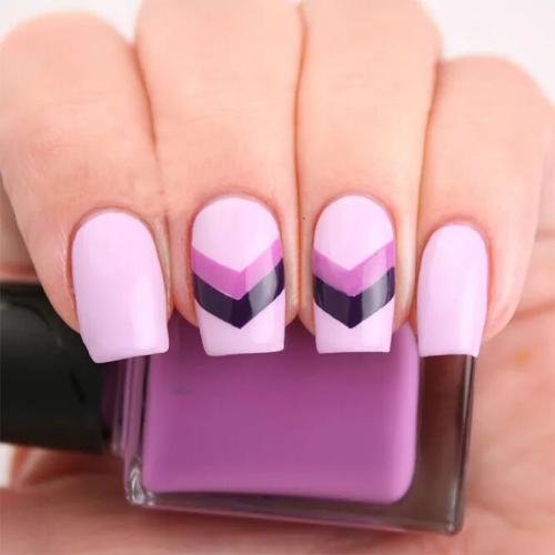 Chevron-Easter-Nails-2