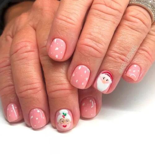 Christmas-Nail-Design-with-Santa-3