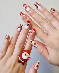 Christmas-Nail-Design-with-Santa-6