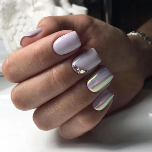Chrome-Pigment-Square-Nail-Art-3