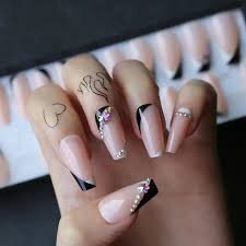 Classic-Accent-Nails-with-Lovely-French-Tips-7