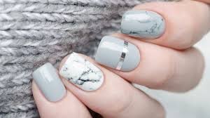 Classy-Nails-with-Elegant-Marble-9