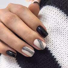 Classy-Nails-–-Simple-And-Abstract-Accents-4