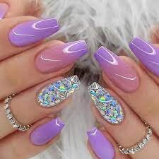 Coffin-Violet-Glittery-Nails-2