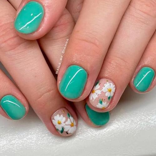 Cute-Flowers-Nail-Designs-4