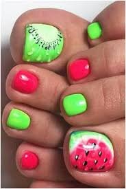 Cute-Watermelon-Toe-Nails-6