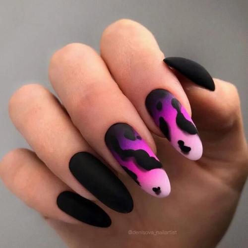 Dark-Cute-Ombre-Nails-2