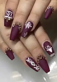 Dark-Shaded-Holiday-Nails-5