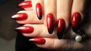 Deep-Red-Ombre-Nails-2