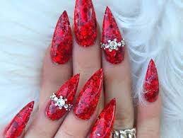 Deep-Red-Ombre-Nails-4