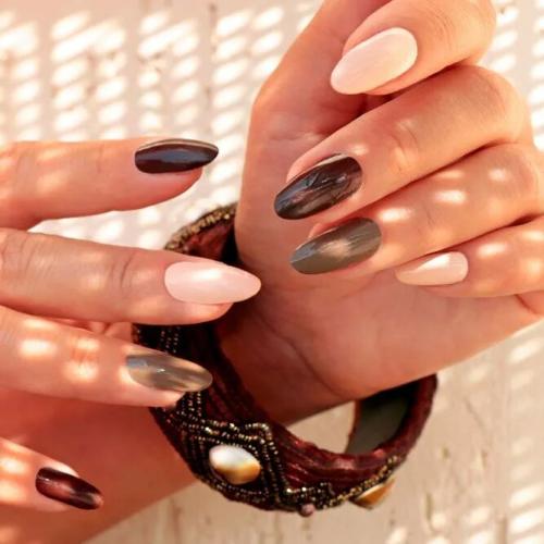 Different-Colored-Almond-Acrylic-Nails-2