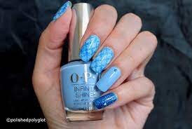 Dusty-Blue-Summer-Nail-Designs-6