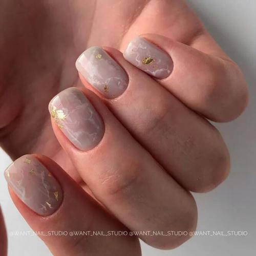 Elegant-Nails-with-Marble-Designs-1