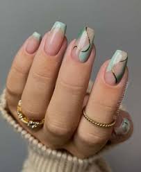 Elegant-Sage-Green-Wedding-Nails-6