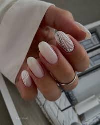 Elegant-White-Almond-Shaped-Nails-10