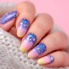 Fairy-Stars-and-Moon-Nail-Art-4