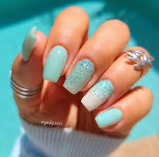 Fairy-Turquoise-Homecoming-Nails-9