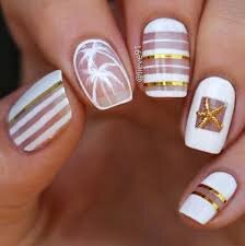 Fancy-Nails-Designs-Using-Stripes-7