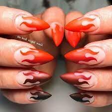 Fire-Flame-Ombre-Nails-3