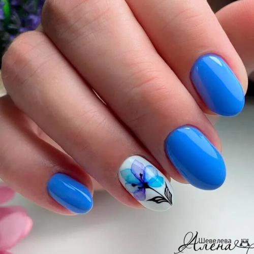 Floral-Details-For-Acrylic-Short-Nails-2