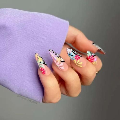 Flowers-Spring-Break-Nails-Designs-2