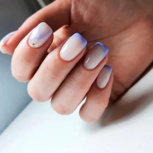 French-Manicure-For-Short-Acrylic-Nails-6