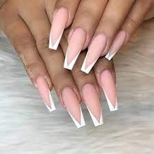 French-Tips-For-Pointed-Nail-Designs-6