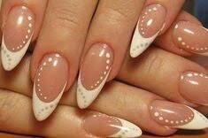 French-Tips-For-Pointed-Nail-Designs-9