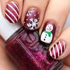 Funny-Snowmen-For-Christmas-Nails-3