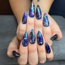 Galaxy-Inspired-Long-Nails-Design-7