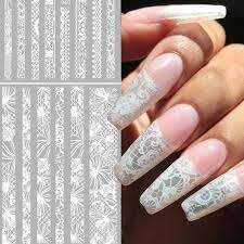 Gentle-Lace-White-Nail-Art-11