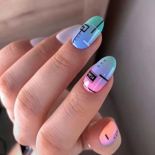 Geometric-Ombre-Manicure-1