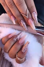 Glitter-Coffin-French-Nails-5